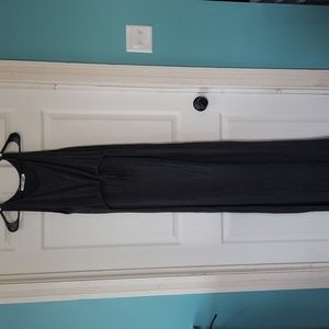 Latched Mama L grey maxi dress